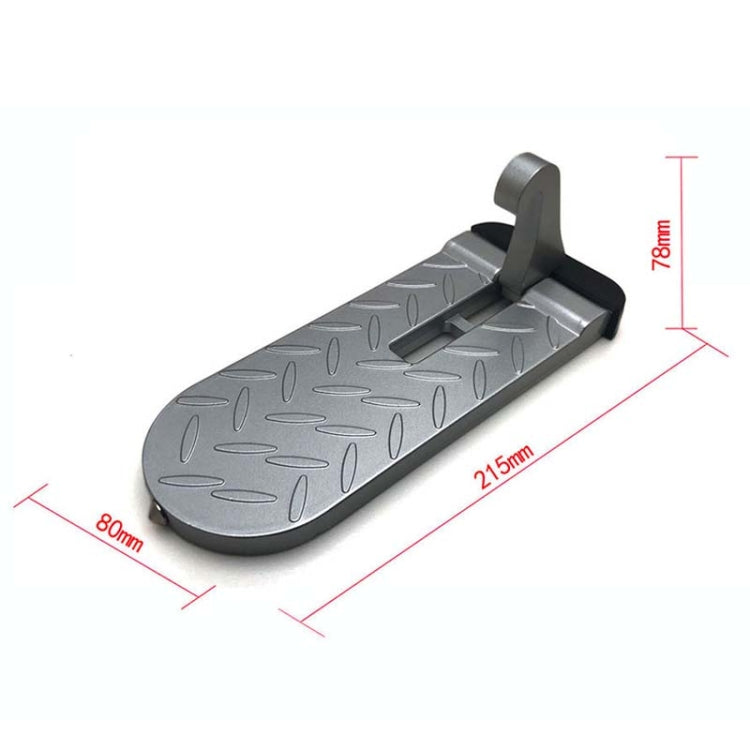 Car Extension Assisted Boarding Hooks Footrests(Gold)