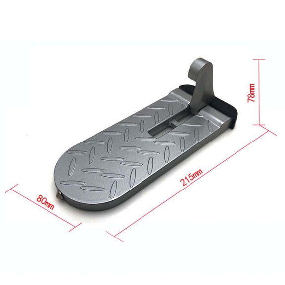 Car Extension Assisted Boarding Hooks Footrests(Gold)