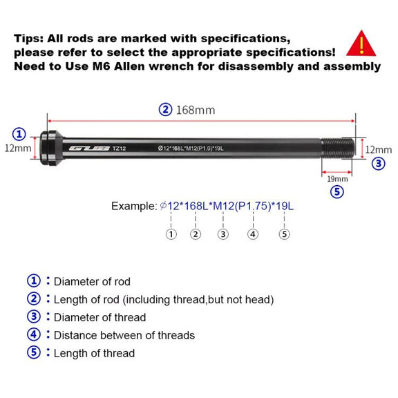 GUB TZ10 MTB Road Bicycle Frame Aluminium Bucket Axle Bar