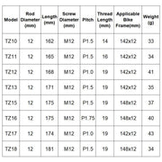 GUB TZ10 MTB Road Bicycle Frame Aluminium Bucket Axle Bar