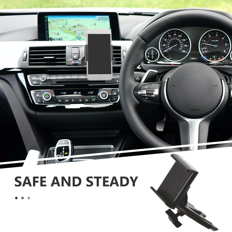 Car CD Slot Phone And Tablet Holder Mount GPS Navigator Stand 10 Inch