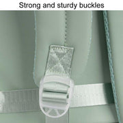 SKV B23874 Large Capacity Water Resistant Double Shoulder Casual Laptop Bag(Matcha Color)