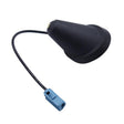 For Opel Car Modification Short Antenna Base Accessories(Black) - Aerials by PMC TechLife | Online Shopping South Africa | PMC TechLife | Buy Now Pay Later Mobicred