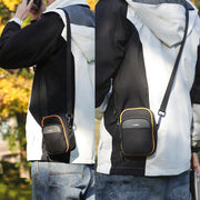 Cwatcun D168 Small Convenient Camera Bag Scratch-Resistant And Wear-Resistant Microslice Card Camera Pouch(Black)
