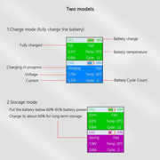 For DJI Mini 4 Pro / Mini 3 Pro / Mini 3 YX Color Screen Dual-way Charger Battery Manager  With 65W US Plug