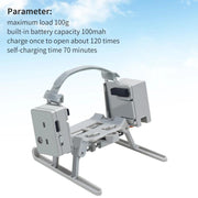 For DJI Mini 4 Pro Airdrop System USB Charging Thrower(Light Gray)