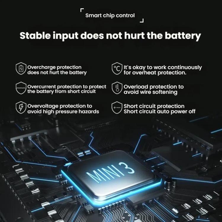 For DJI Mini 4 Pro / Mini 3 Pro / Mini 3 Color Screen Digital Display Four-Way Charger Battery Manager AU Plug