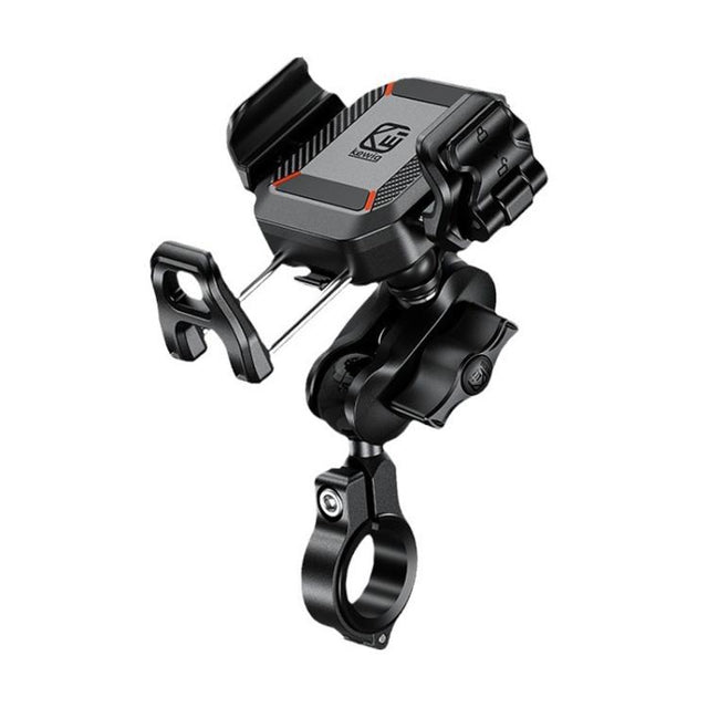 Kewig M33-C1 Outdoor Motorcycle Bike Riding Anti-Theft Shock Absorbing Cell Phone Holder(Standard Handlebar)
