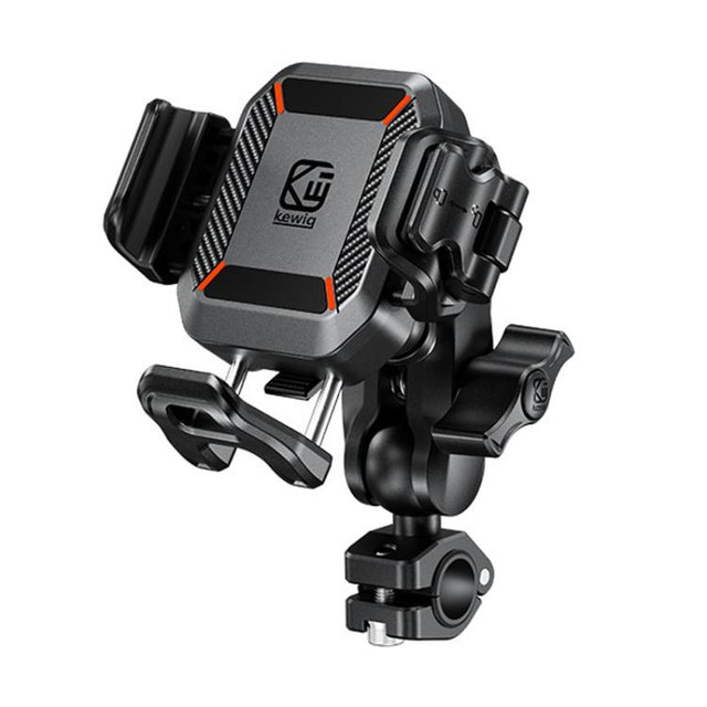 Kewig M33-C3 Outdoor Motorcycle Bike Riding Anti-Theft Shock Absorbing Cell Phone Holder(Rearview Mirror Lever)