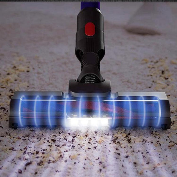For Dyson V7 / V8 / V10 / V11 Vacuum Cleaner Floor Brush Head With LED Light 03B Roller Soft Velvet