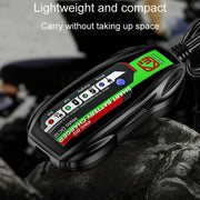 Kewig B12 Motorcycle Lead-Acid Battery Modified Charger(Black)