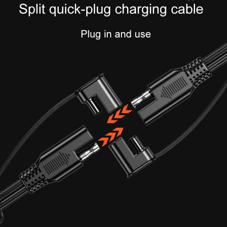 Kewig B12 Motorcycle Lead-Acid Battery Modified Charger(Black)