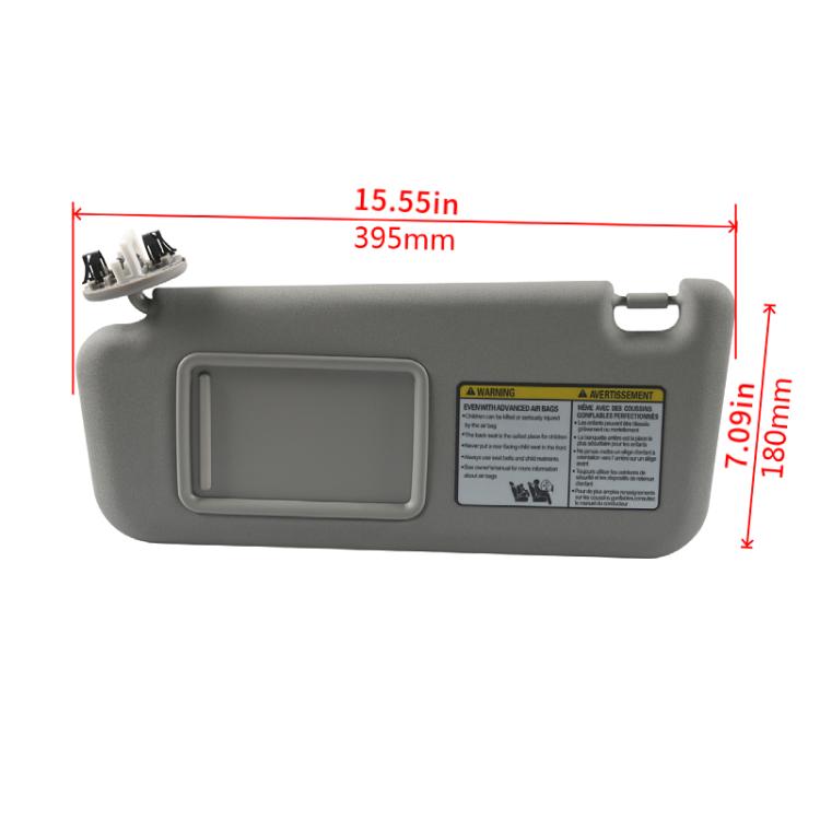 For Toyota RAV4  Car Left Sun Visor(Gray)