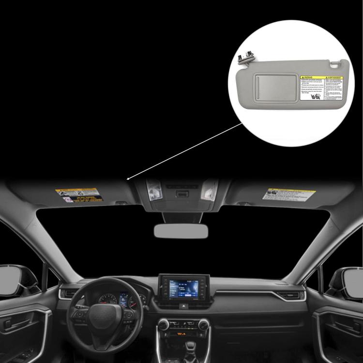For Toyota RAV4  Car Left Sun Visor(Gray)