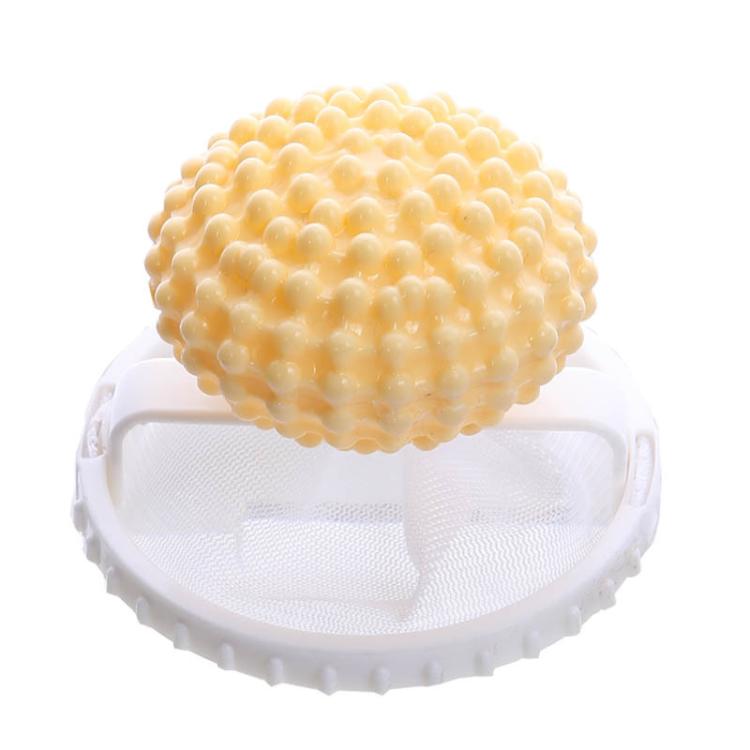 Hair Filter Bag Laundry Lint Catcher for Washing Machine(Yellow)