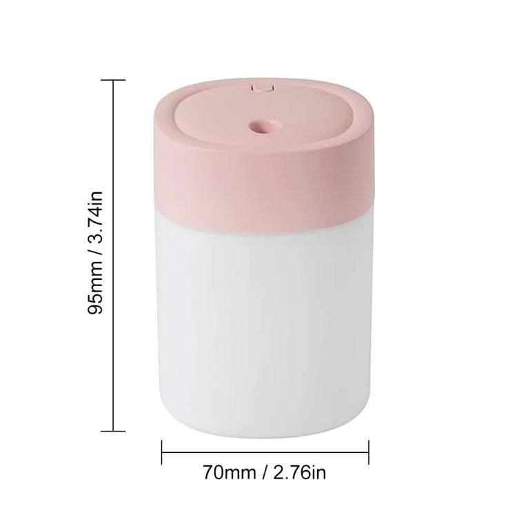 200ml Dazzling Mini USB Humidifier Desktop Car Home Air Humidifier(White)
