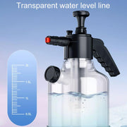 2L Handheld Home Car Wash Foam Sprayer High Pressure Side Opening PA Bottle