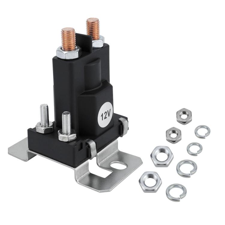 12V DC High Current Quick Start Relay For Cars And Yachts(With 60A Fuse Tube)