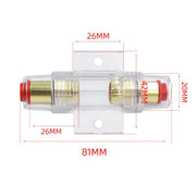 12V DC High Current Quick Start Relay For Cars And Yachts(With 60A Fuse Tube)