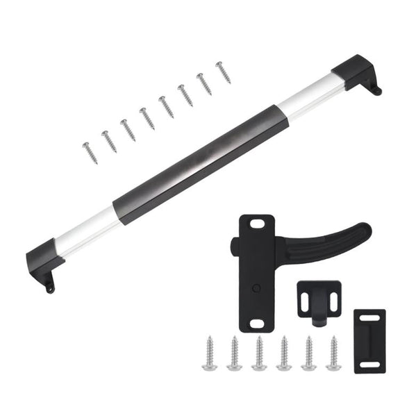RV Screen Three-section Split Telescopic Rod L-shaped Replacement Handle, Specifications: Right Hand