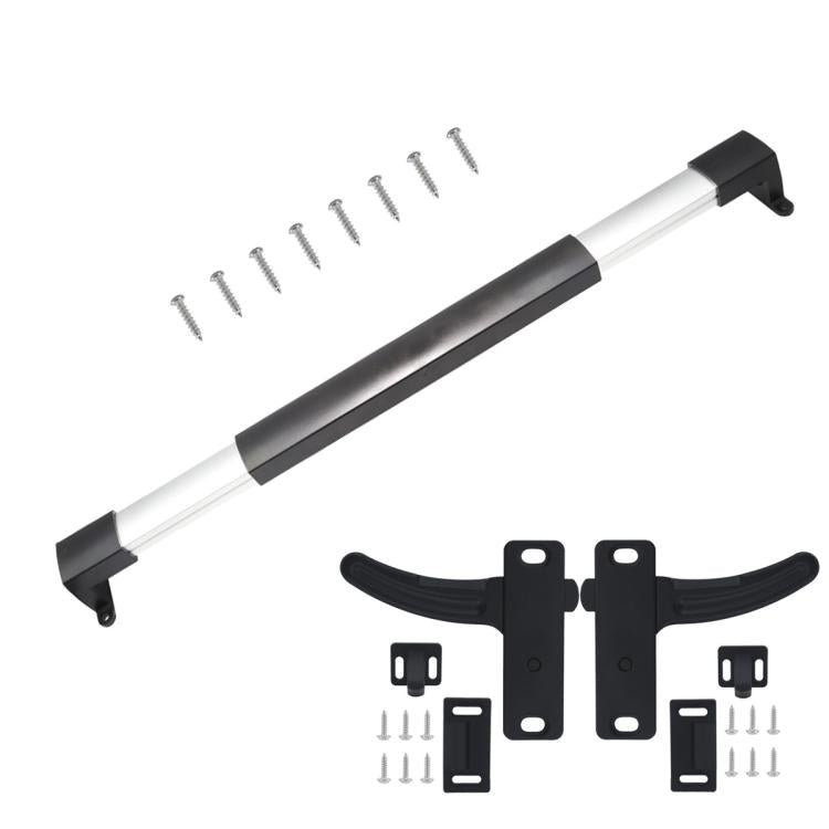 RV Screen Three-section Split Telescopic Rod L-shaped Replacement Handle, Specifications: Left Hand+Right Hand