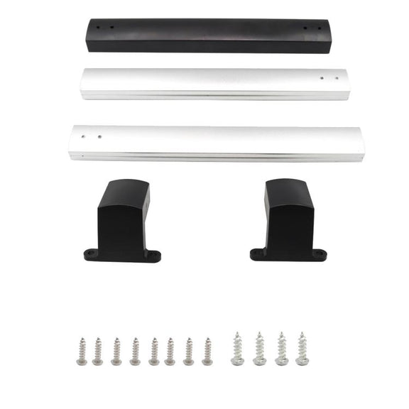 RV Screen Three-section Split Telescopic Rod L-shaped Replacement Handle, Specifications: Left Hand+Right Hand