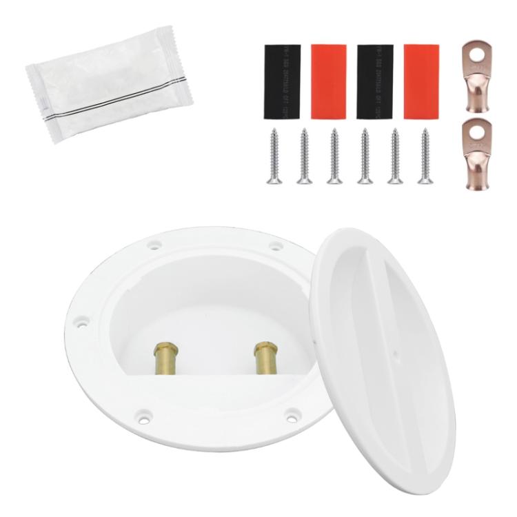 RV Marine Water-resistant Sea Fishing Sealed Pure Copper Conductive Junction Box, Configuration: CP-5097