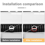 For Volvo Car Hollow Logo Universal Front View Camera