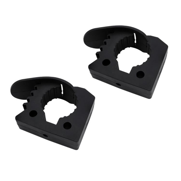 2pcs Quick Installation Clamp Rubber Fixing Buckle For 3-4cm Pipe