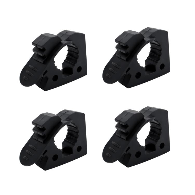 4pcs Quick Installation Clamp Rubber Fixing Buckle For 3-4cm Pipe