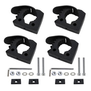4pcs Quick Installation Clamp Rubber Fixing Buckle For 3-4cm Pipe