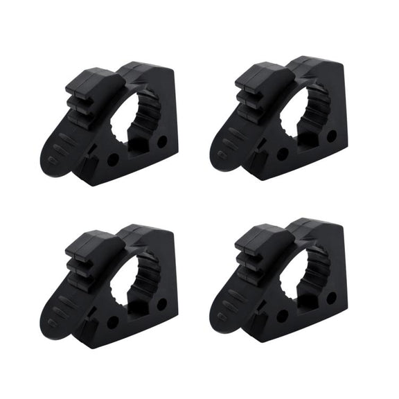 4pcs Quick Installation Clamp Rubber Fixing Buckle For 3-4cm Pipe