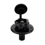 RV Ship Flange Threaded Leak-proof Water Inlet Connector Check Valve, Specifications: Black 1