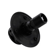RV Ship Flange Threaded Leak-proof Water Inlet Connector Check Valve, Specifications: Black 2