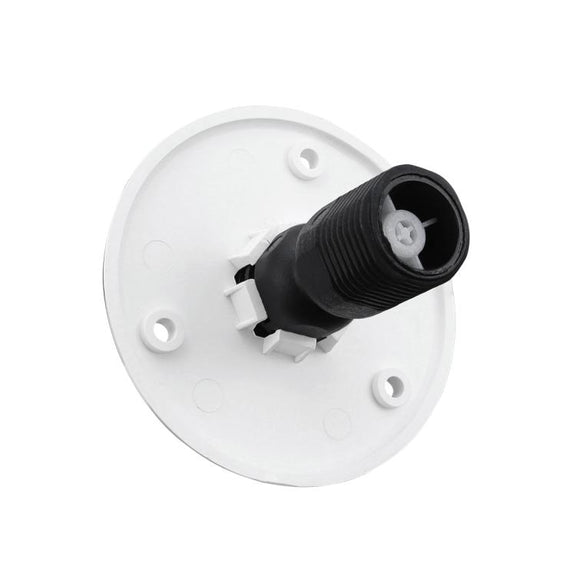 RV Ship Flange Threaded Leak-proof Water Inlet Connector Check Valve, Specifications: White 1