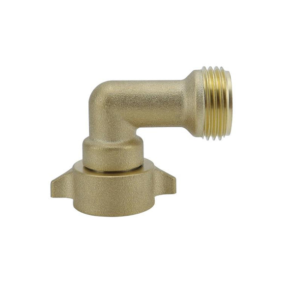 RV Ship Flange Threaded Leak-proof Water Inlet Connector Check Valve, Specifications: White 3