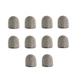 10pcs Silver Fibre Nano Conductive Light Fabric Tip High Sensitivity Capacitive Pen Tip, Spec: 7.0mm - Pencil Accessories by PMc TechLife | Online Shopping South Africa | PMc TechLife | Buy Now Pay Later Mobicred