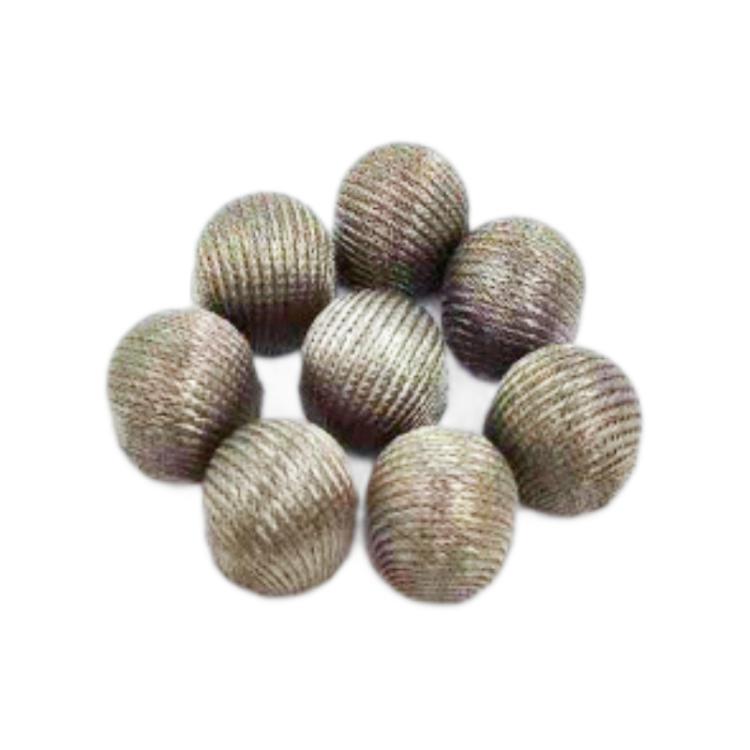 10pcs Silver Fibre Nano Conductive Light Fabric Tip High Sensitivity Capacitive Pen Tip, Spec: 5.0mm
