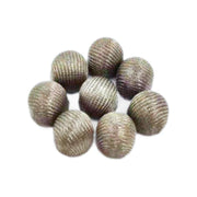 10pcs Silver Fibre Nano Conductive Light Fabric Tip High Sensitivity Capacitive Pen Tip, Spec: 5.0mm