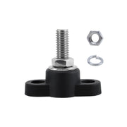 12V RV Yacht M10 Single Pole Battery Terminal, Color: Black