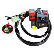 BZKG-ATV Off-Road Motorcycle Modified Accessories Handlebar Combination Switch(Black)