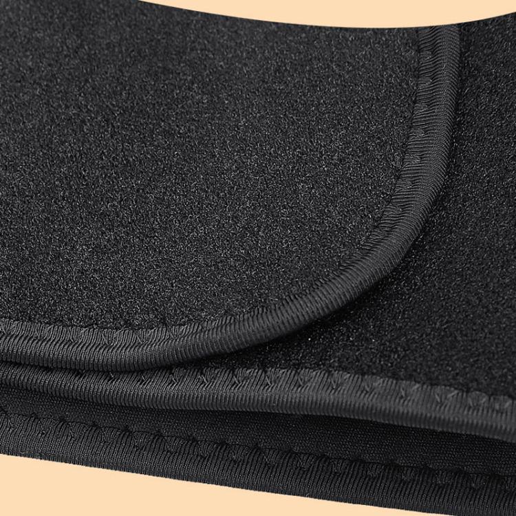 USB Electric Heating Warming Anti-cold Waist Protector Adjustable Sport Support Heat Pad Therapy Waist Belt, Size: Uniform(Black)