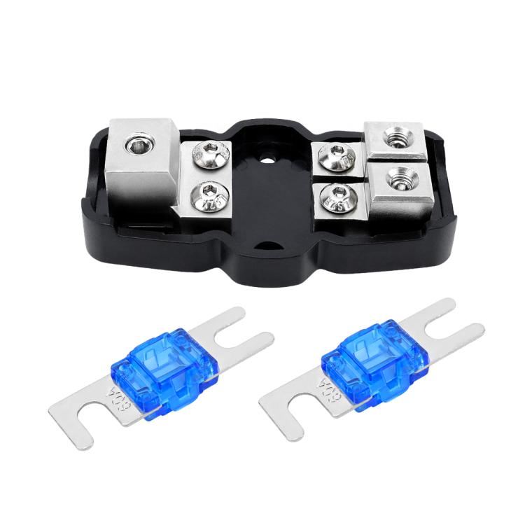 1 Out 2 Ways Car Audio Power Fuse Holder Car Fuse Distribution Block, Specifications: CP-5174