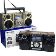 COLON RX-65SD Solar Charging Stereo FM Radio Wireless Bluetooth Speaker(Random Color Delivery)