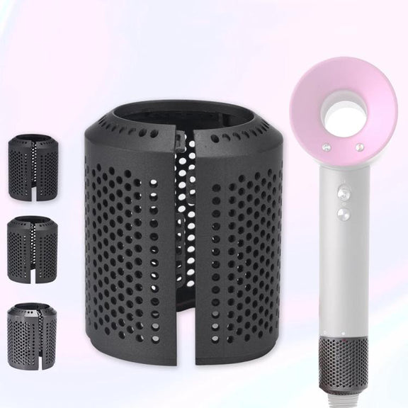 For Dyson HD01 / HD03 / HD08 / HD15 Hair Dryer Open Design Outer Filter Cover Replacement Parts(Silver)