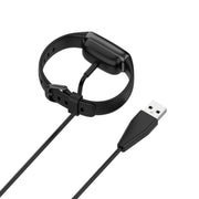 For Fitbit Charge 5 Smart Bracelet Charging Cable Watch Magnetic Charging Cable, Length: 1m