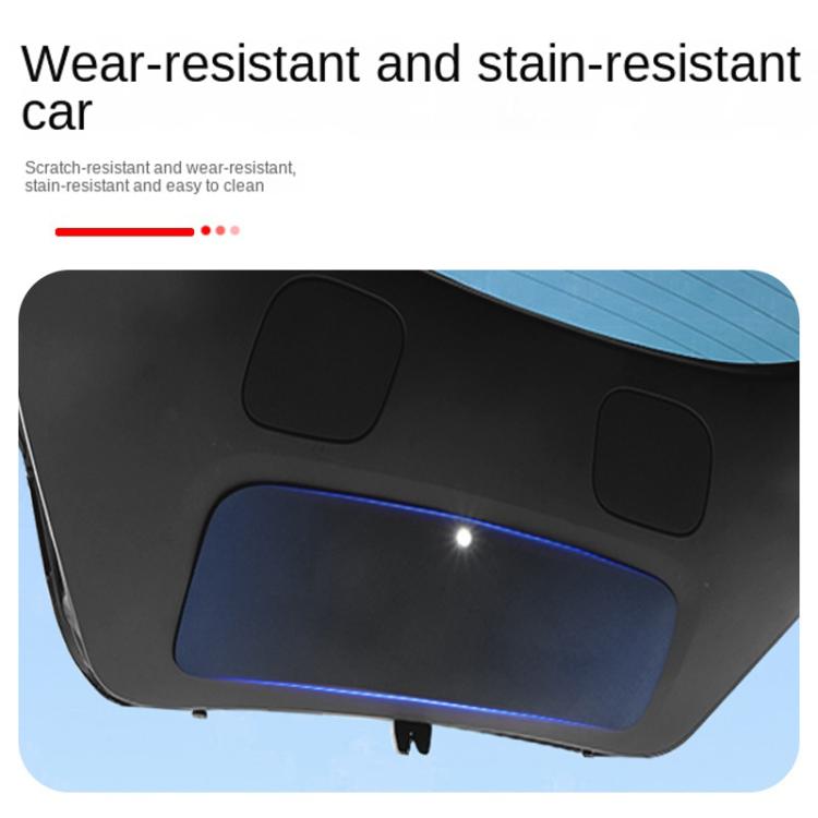 For Tesla Model Y Anti-scratch Trunk Pad Trunk Tailgate Dirt-resistant Protective Plate, Spec: Leather Model