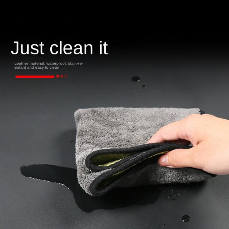 For Tesla Model Y Anti-scratch Trunk Pad Trunk Tailgate Dirt-resistant Protective Plate, Spec: Leather Model