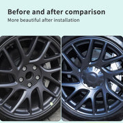 For Tesla 2024 Model 3 18-Inch Wheel Center Protection Cover(Spray Paint Without LOGO)