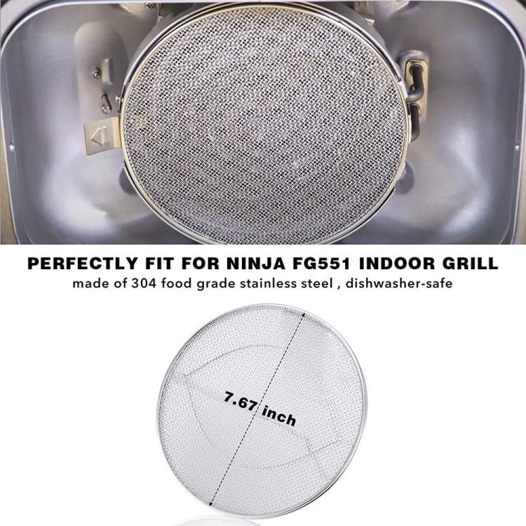 For Ninja AG300 / IG651 / IG551 Double Layer Splatter Shield Splash Guard 7.67 Inch